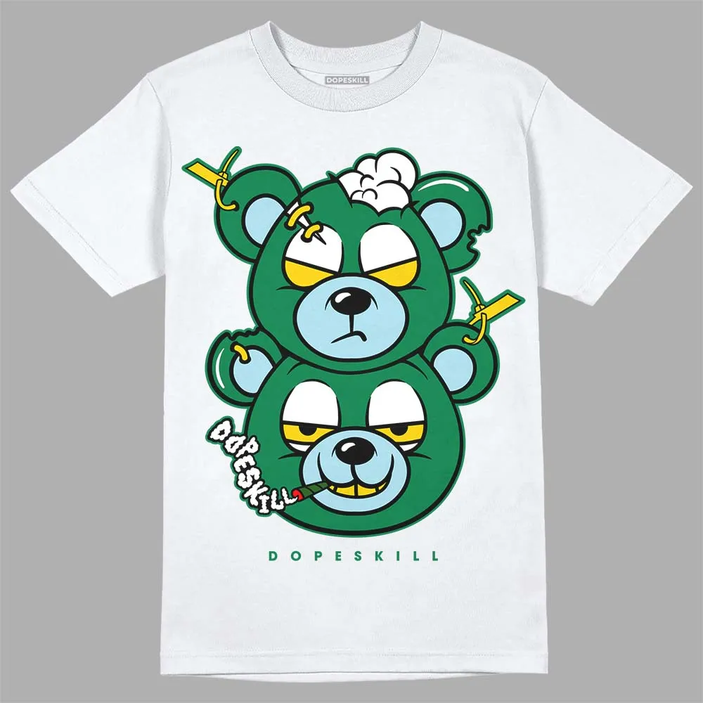 Lucky Green 5s DopeSkill T-Shirt New Double Bear Graphic sold by DopeSkill