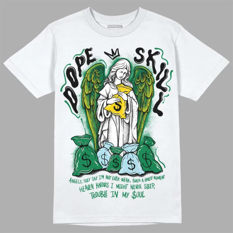 Lucky Green 5s DopeSkill T-Shirt Angels Graphic sold by DopeSkill