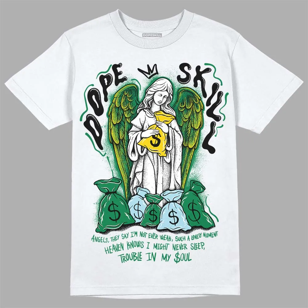 Lucky Green 5s DopeSkill T-Shirt Angels Graphic sold by DopeSkill