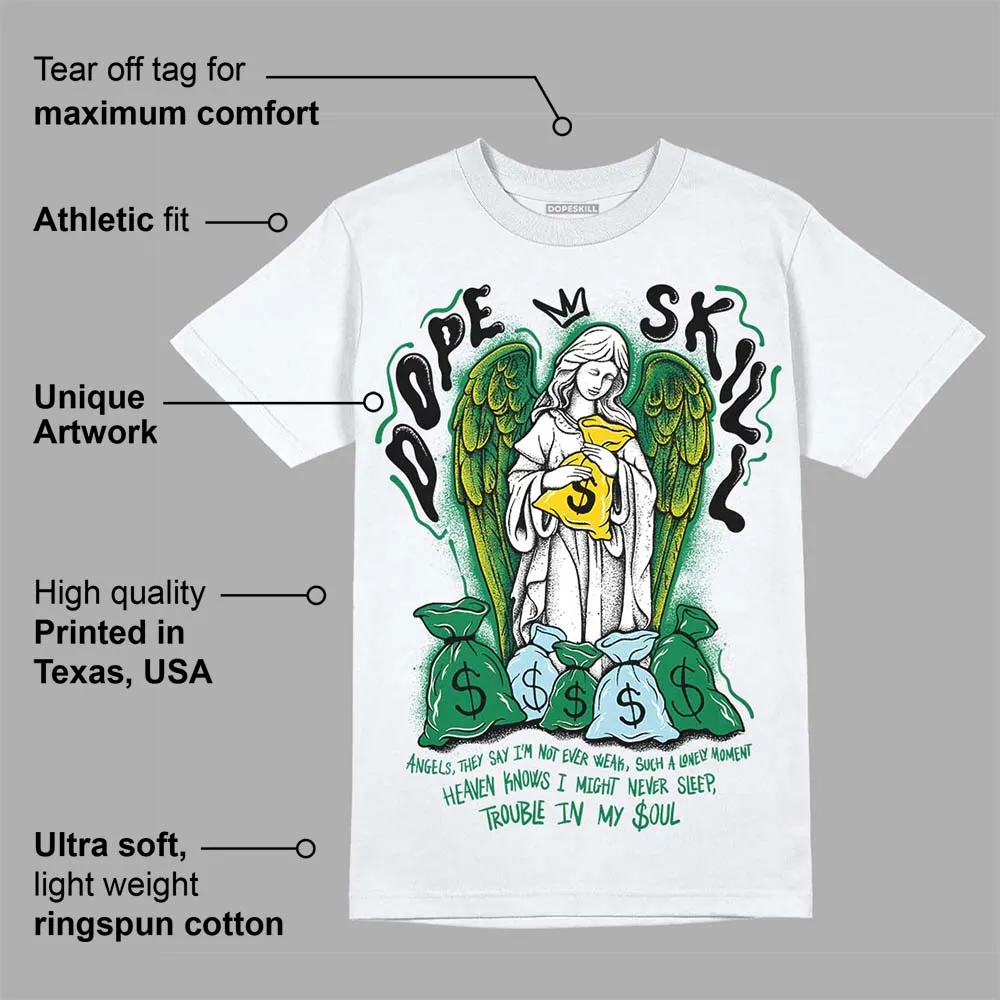 Lucky Green 5s DopeSkill T-Shirt Angels Graphic sold by DopeSkill product image thumbnail 3