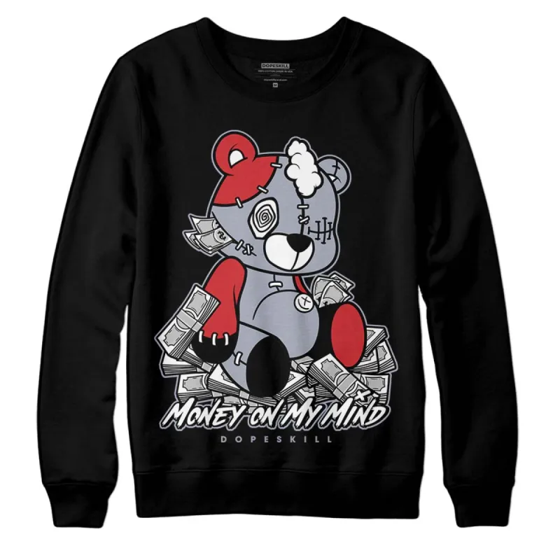 Bred Reimagined 4s DopeSkill Sweatshirt MOMM Bear Graphic sold by DopeSkill