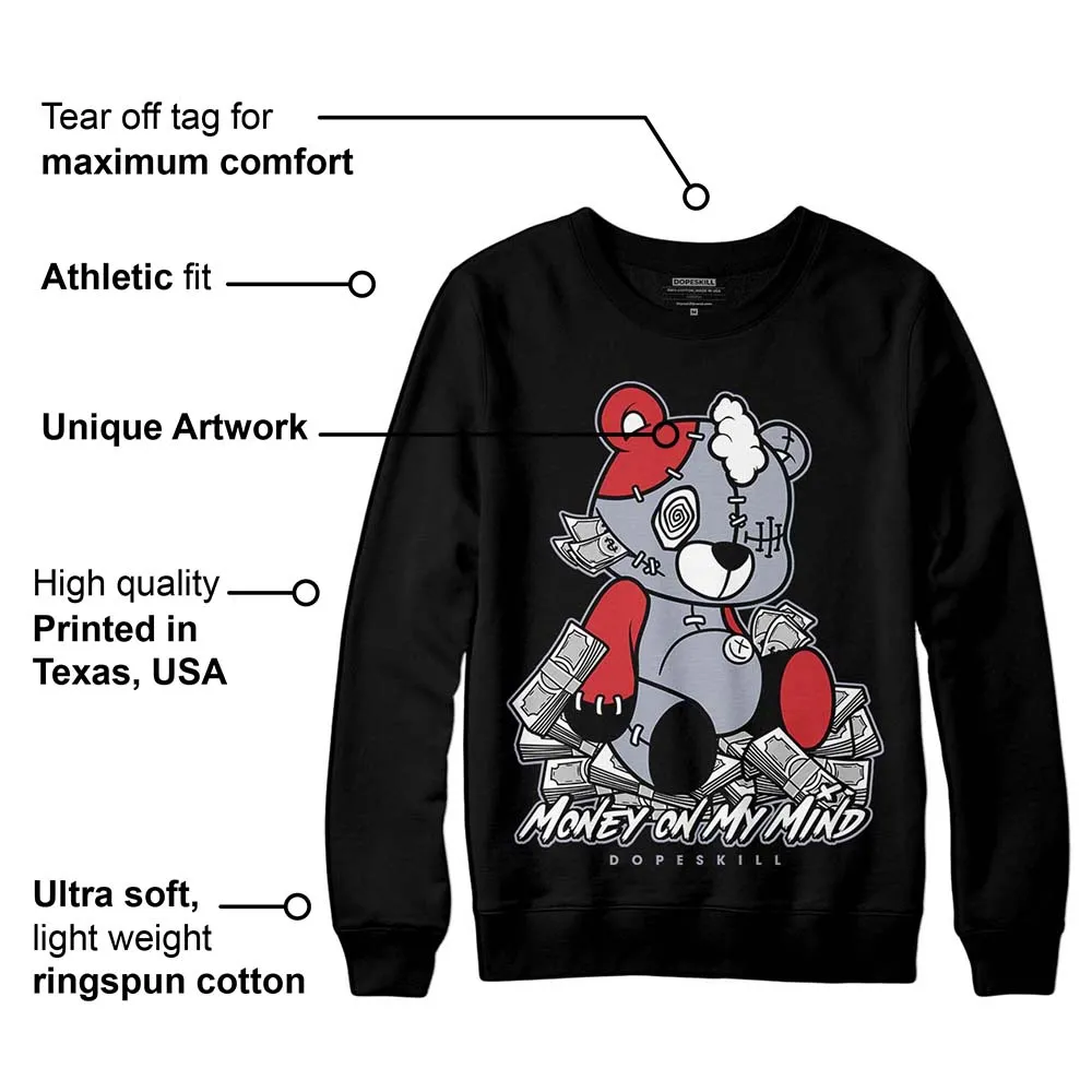 Bred Reimagined 4s DopeSkill Sweatshirt MOMM Bear Graphic sold by DopeSkill product image thumbnail 3