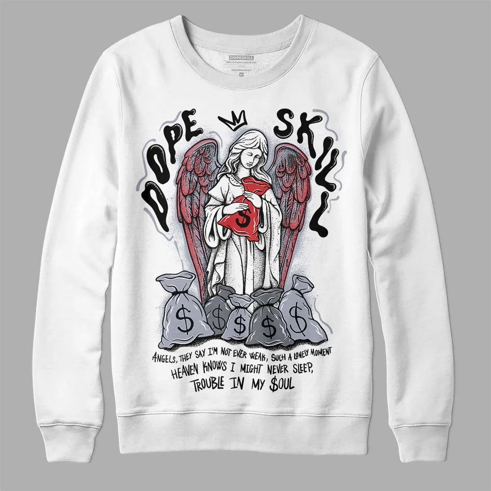 Bred Reimagined 4s DopeSkill Sweatshirt Angels Graphic sold by DopeSkill product image thumbnail 2