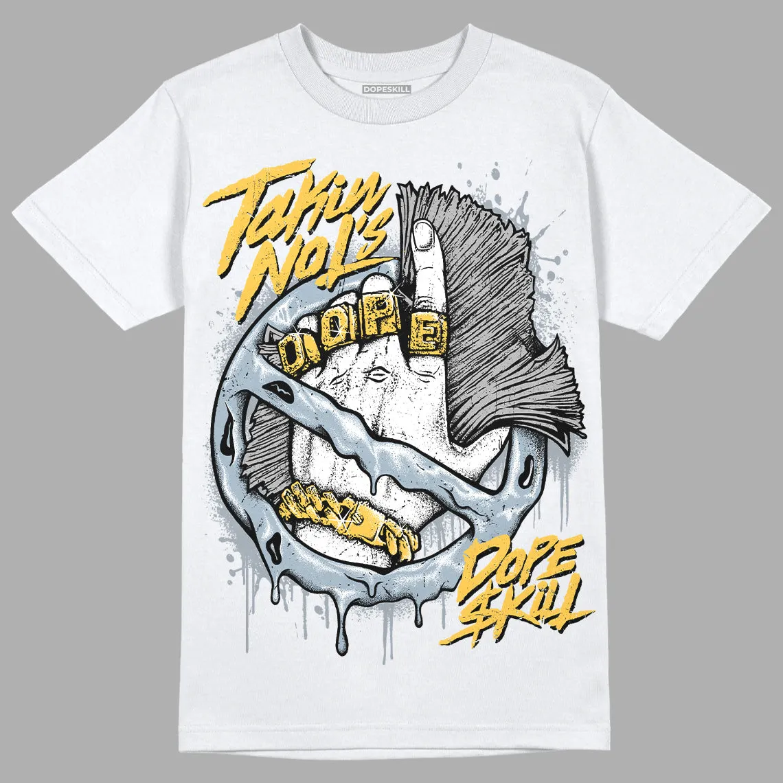 Blue Grey 13s DopeSkill T-Shirt Takin No L's Graphic sold by DopeSkill