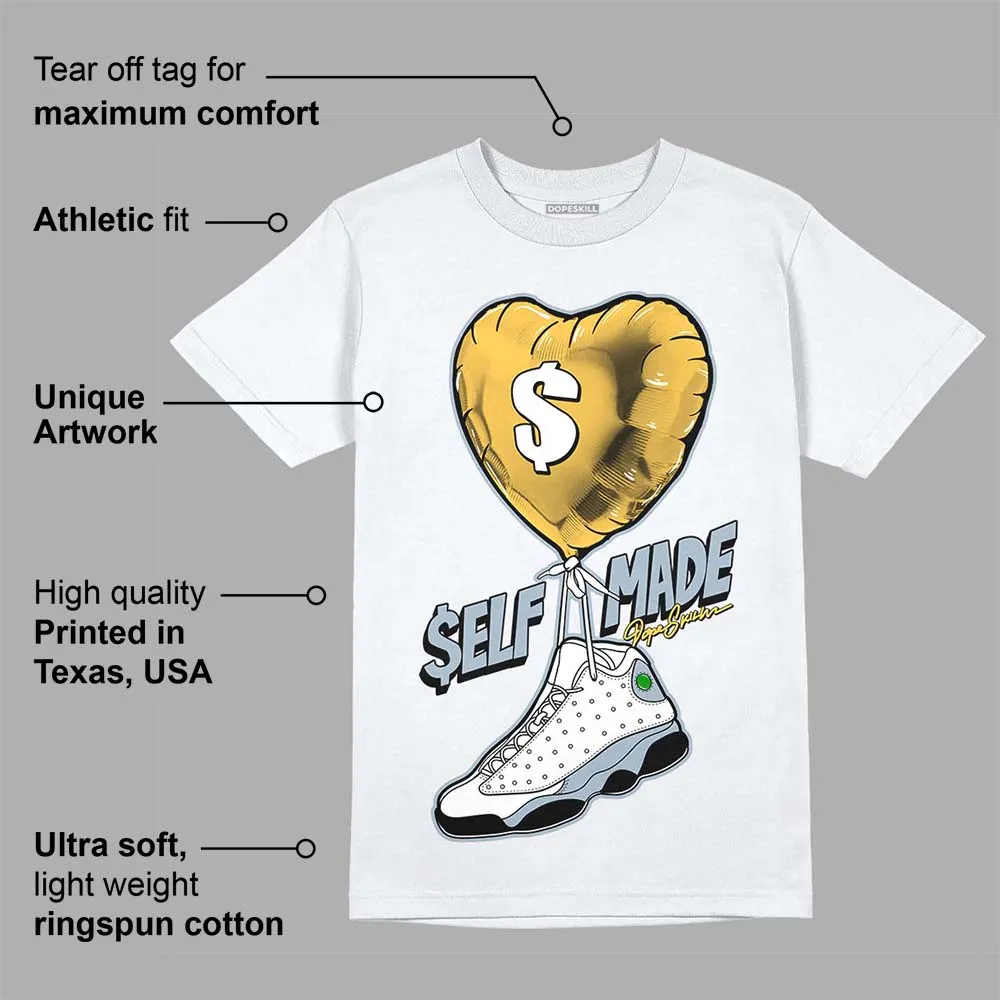 Blue Grey 13s DopeSkill T-Shirt Self Made Graphic sold by DopeSkill product image thumbnail 3