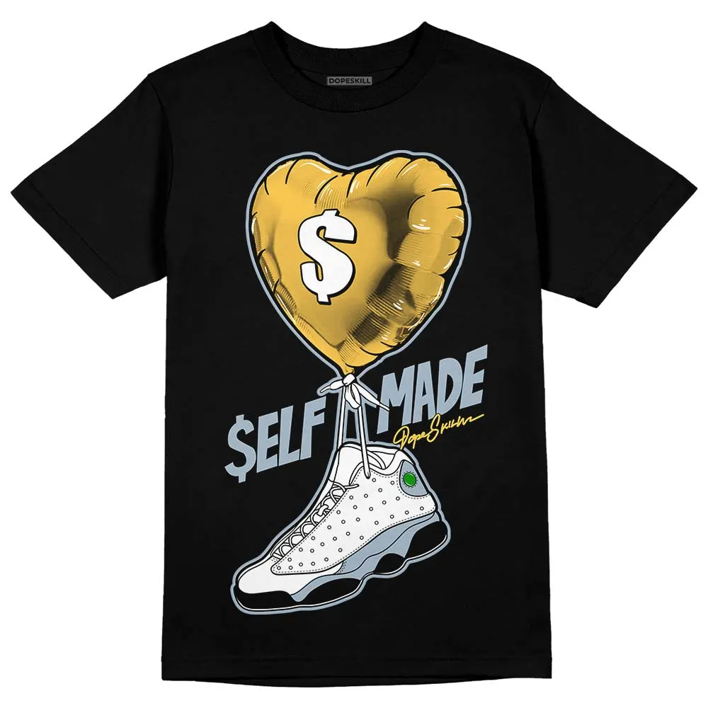 Blue Grey 13s DopeSkill T-Shirt Self Made Graphic sold by DopeSkill product image thumbnail 2
