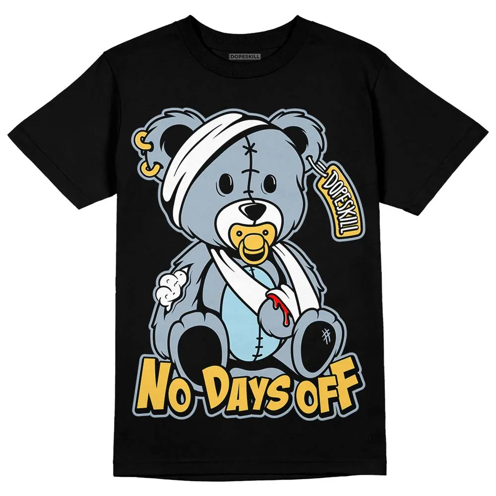 Blue Grey 13s DopeSkill T-Shirt Hurt Bear Graphic sold by DopeSkill product image thumbnail 2