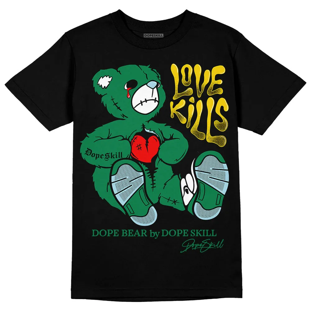 Lucky Green 5s DopeSkill T-Shirt Love Kills Graphic sold by DopeSkill product image thumbnail 2