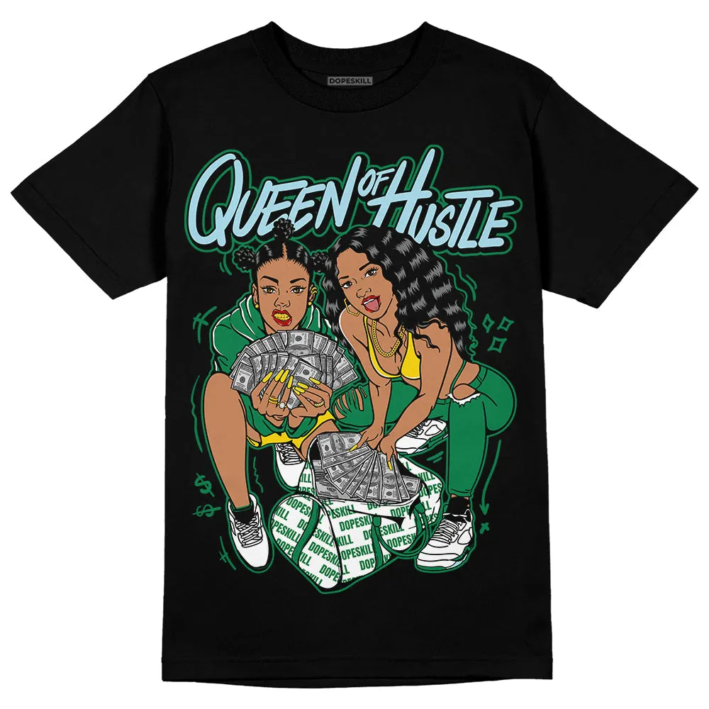 Lucky Green 5s DopeSkill T-Shirt Queen Of Hustle Graphic sold by DopeSkill product image thumbnail 2