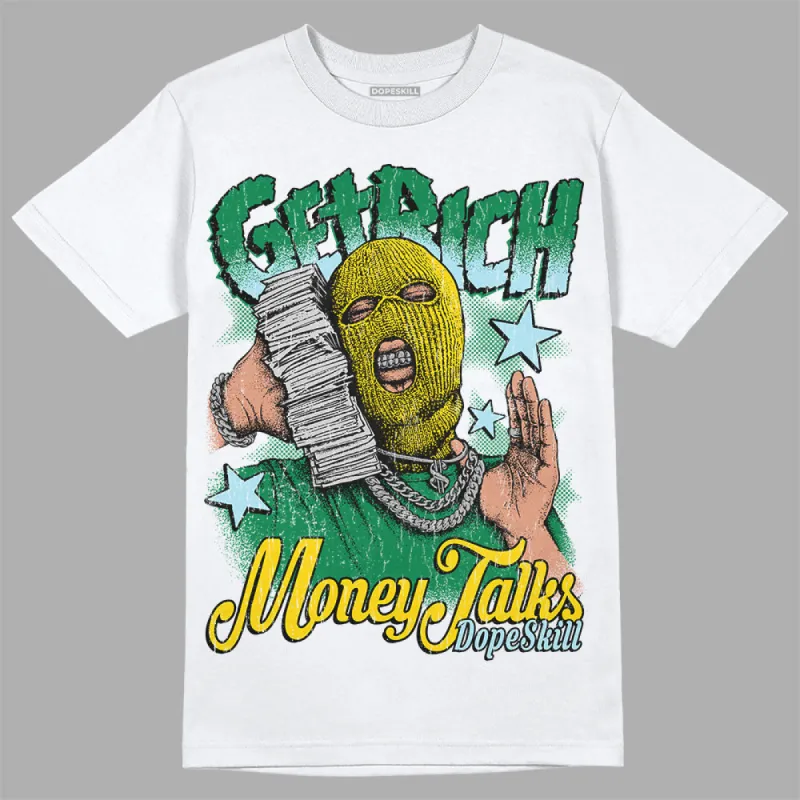Lucky Green 5s DopeSkill T-Shirt Get Rich Graphic sold by DopeSkill