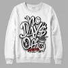 "Black/White" 1s DopeSkill Sweatshirt No Days Off Graphic sold by DopeSkill