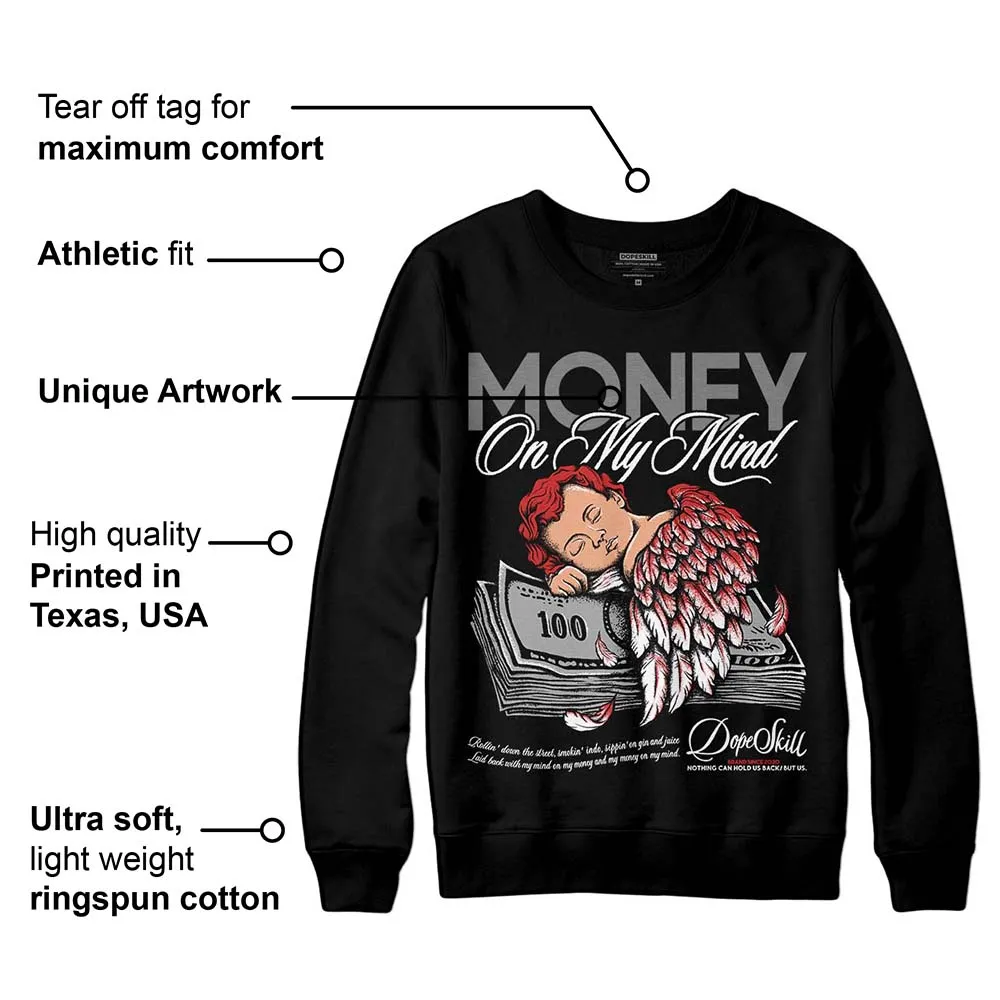 "Black/White" 1s DopeSkill Sweatshirt MOMM Graphic sold by DopeSkill product image thumbnail 3