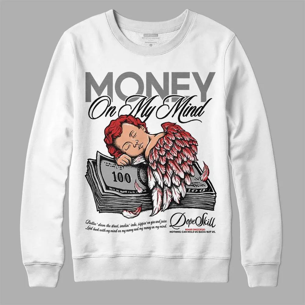"Black/White" 1s DopeSkill Sweatshirt MOMM Graphic sold by DopeSkill product image thumbnail 2