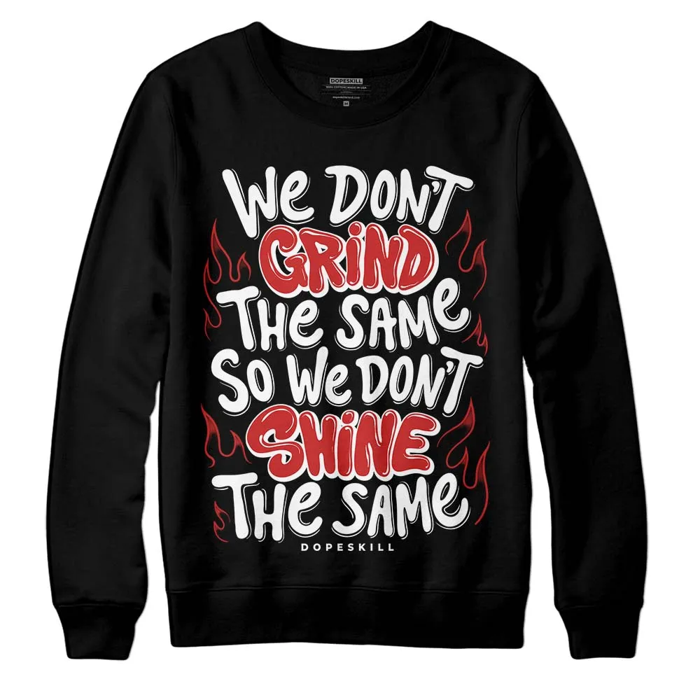 "Black/White" 1s DopeSkill Sweatshirt Grind Shine Graphic sold by DopeSkill