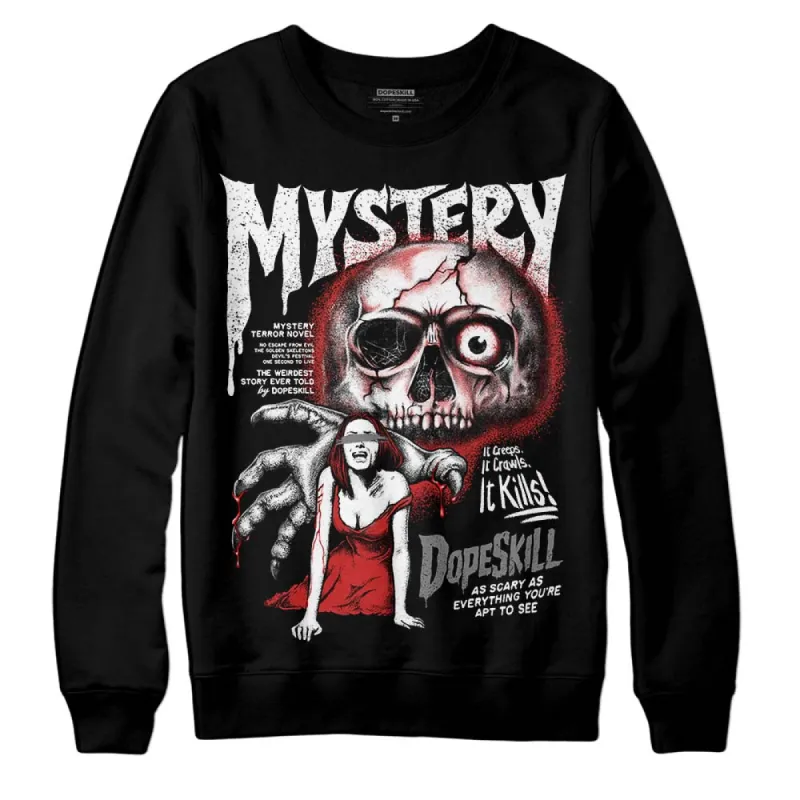 "Black/White" 1s DopeSkill Sweatshirt Mystery Ghostly Grasp Graphic sold by DopeSkill