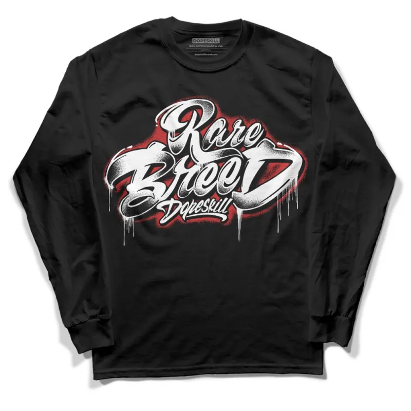 "Black/White" 1s DopeSkill Long Sleeve T-Shirt Rare Breed Type Graphic sold by DopeSkill