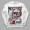 "Black/White" 1s DopeSkill Long Sleeve T-Shirt Mystery Ghostly Grasp Graphic sold by DopeSkill