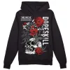 "Black/White" 1s DopeSkill Hoodie Sweatshirt Side Hustle Graphic sold by DopeSkill
