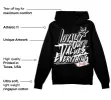 "Black/White" 1s DopeSkill Hoodie Sweatshirt LOVE Graphic sold by DopeSkill