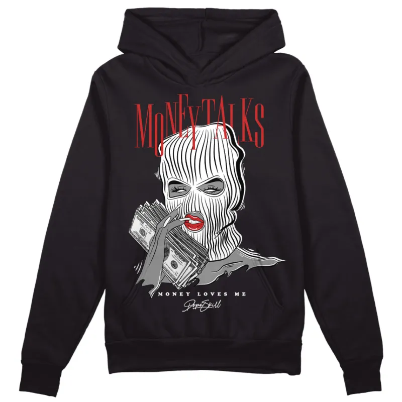 "Black/White" 1s DopeSkill Hoodie Sweatshirt Money Talks Graphic sold by DopeSkill