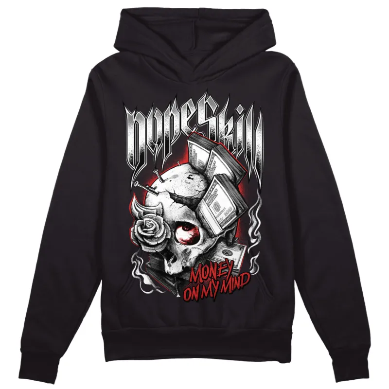 "Black/White" 1s DopeSkill Hoodie Sweatshirt Money On My Mind Graphic sold by DopeSkill