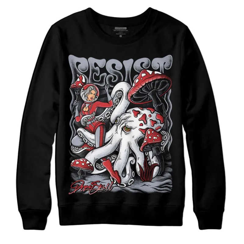 Bred Reimagined 4s DopeSkill Sweatshirt Resist Graphic sold by DopeSkill