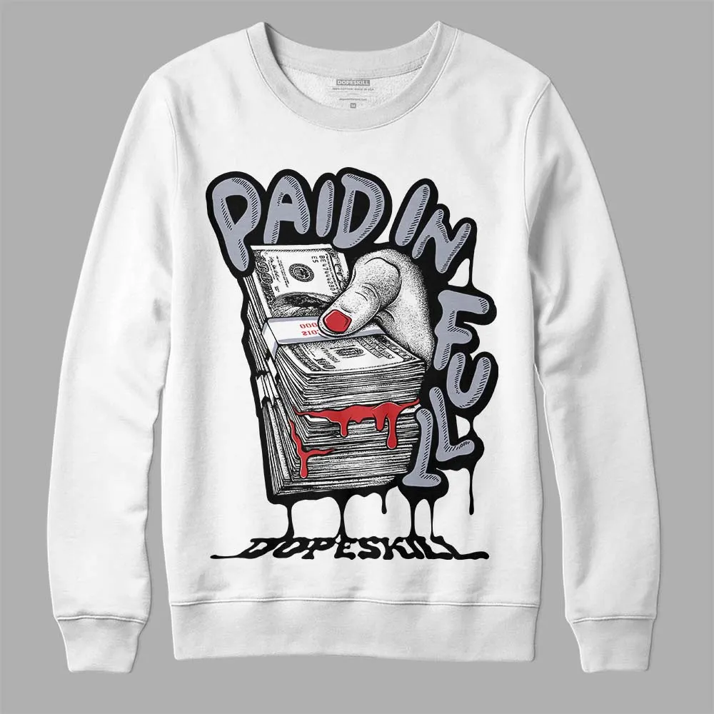 Bred Reimagined 4s DopeSkill Sweatshirt Paid In Full Graphic sold by DopeSkill product image thumbnail 2