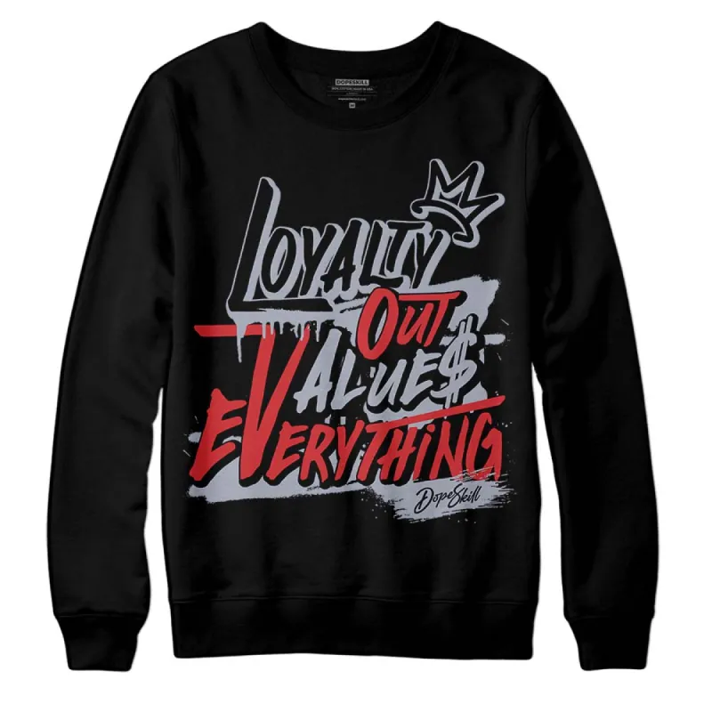 Bred Reimagined 4s DopeSkill Sweatshirt LOVE Graphic sold by DopeSkill