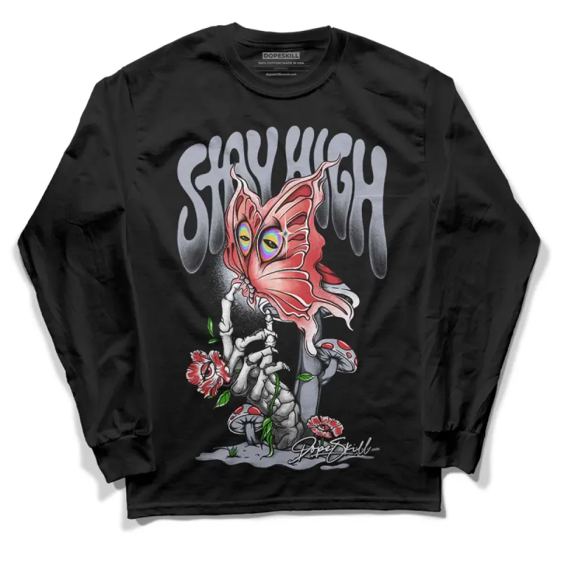 Bred Reimagined 4s DopeSkill Long Sleeve T-Shirt Stay High Graphic sold by DopeSkill