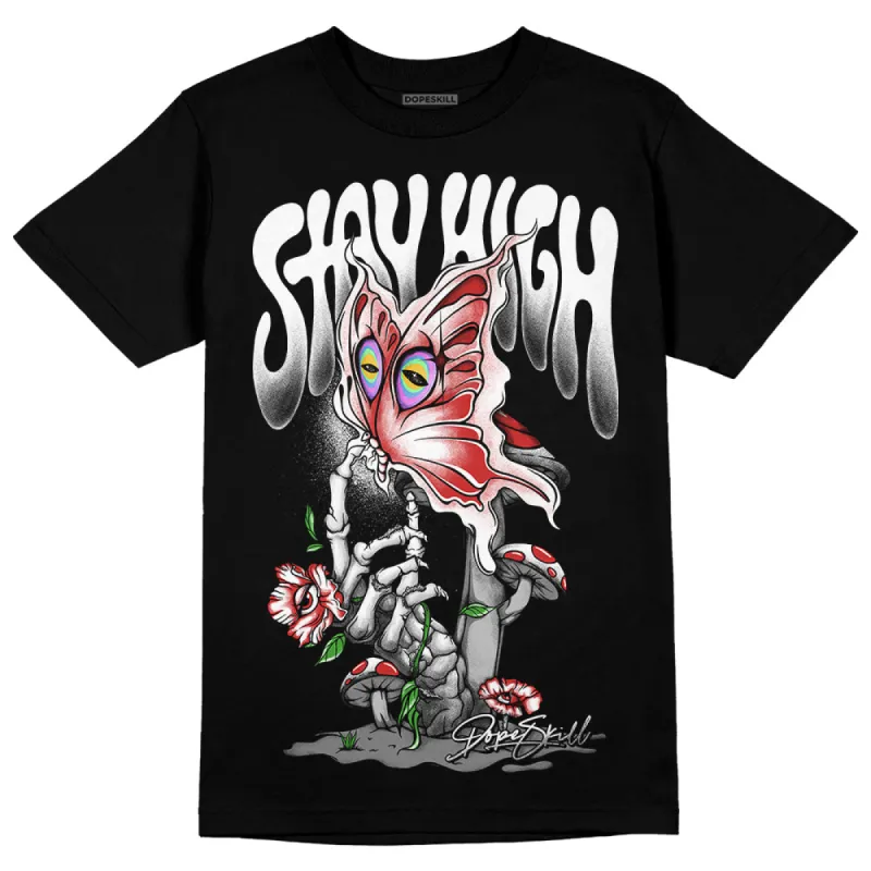 "Black/White" 1s DopeSkill T-Shirt Stay High Graphic sold by DopeSkill