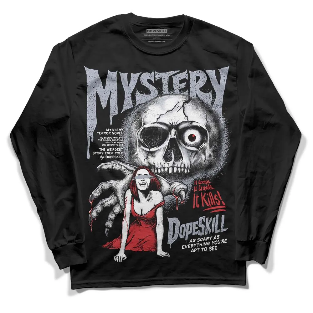 Bred Reimagined 4s DopeSkill Long Sleeve T-Shirt Mystery Ghostly Grasp Graphic sold by DopeSkill