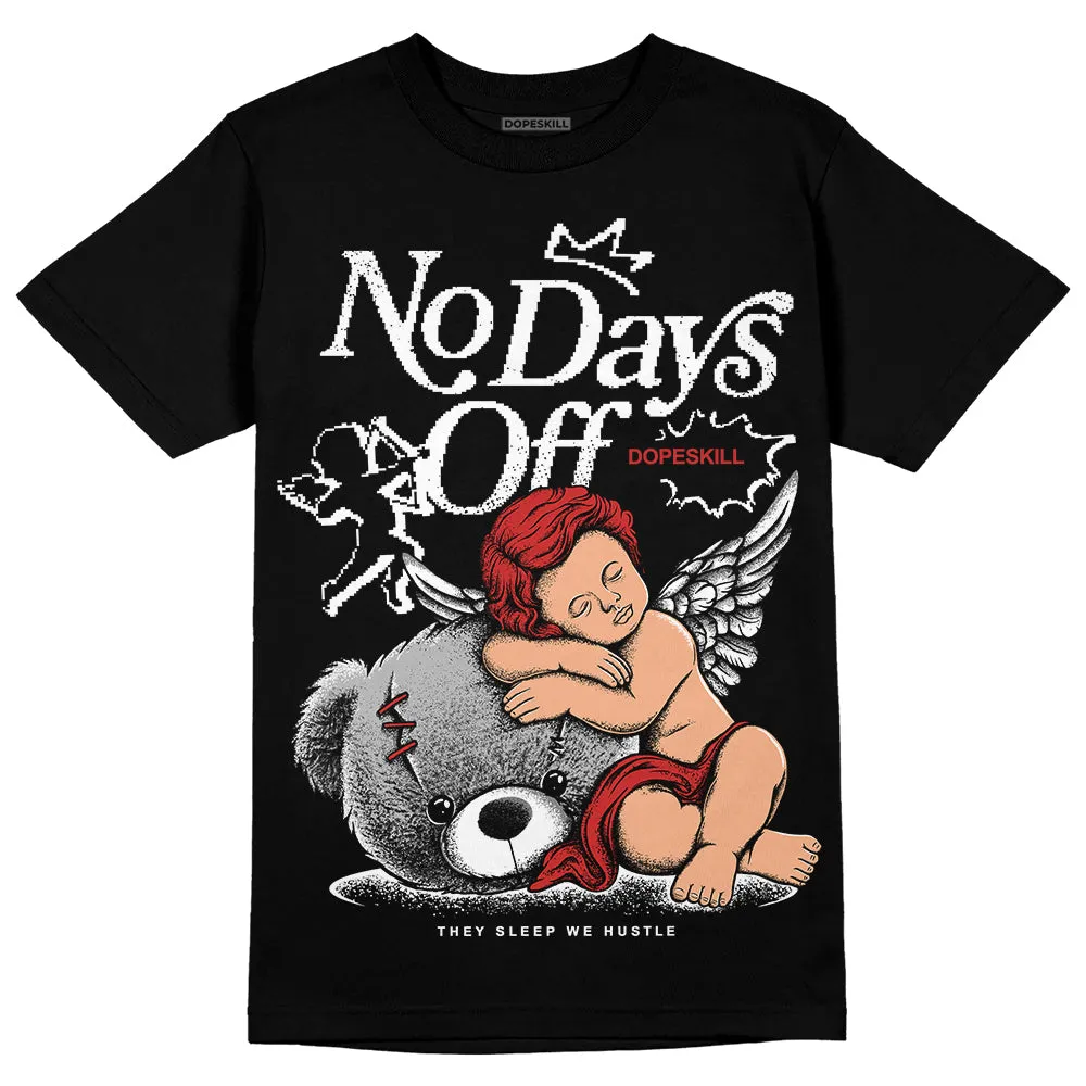 "Black/White" 1s DopeSkill T-Shirt New No Days Off Graphic sold by DopeSkill