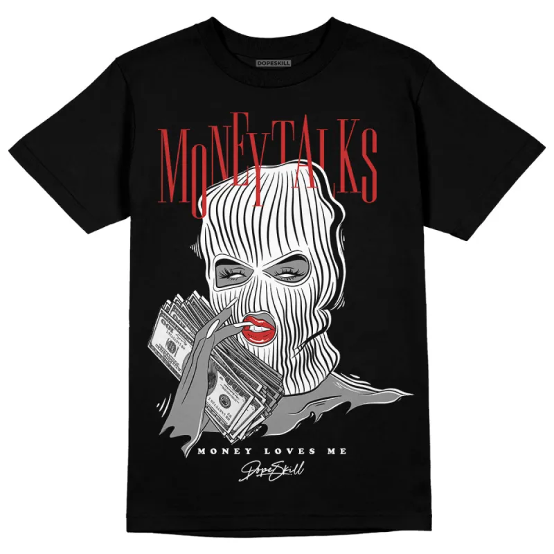 "Black/White" 1s DopeSkill T-Shirt Money Talks Graphic sold by DopeSkill