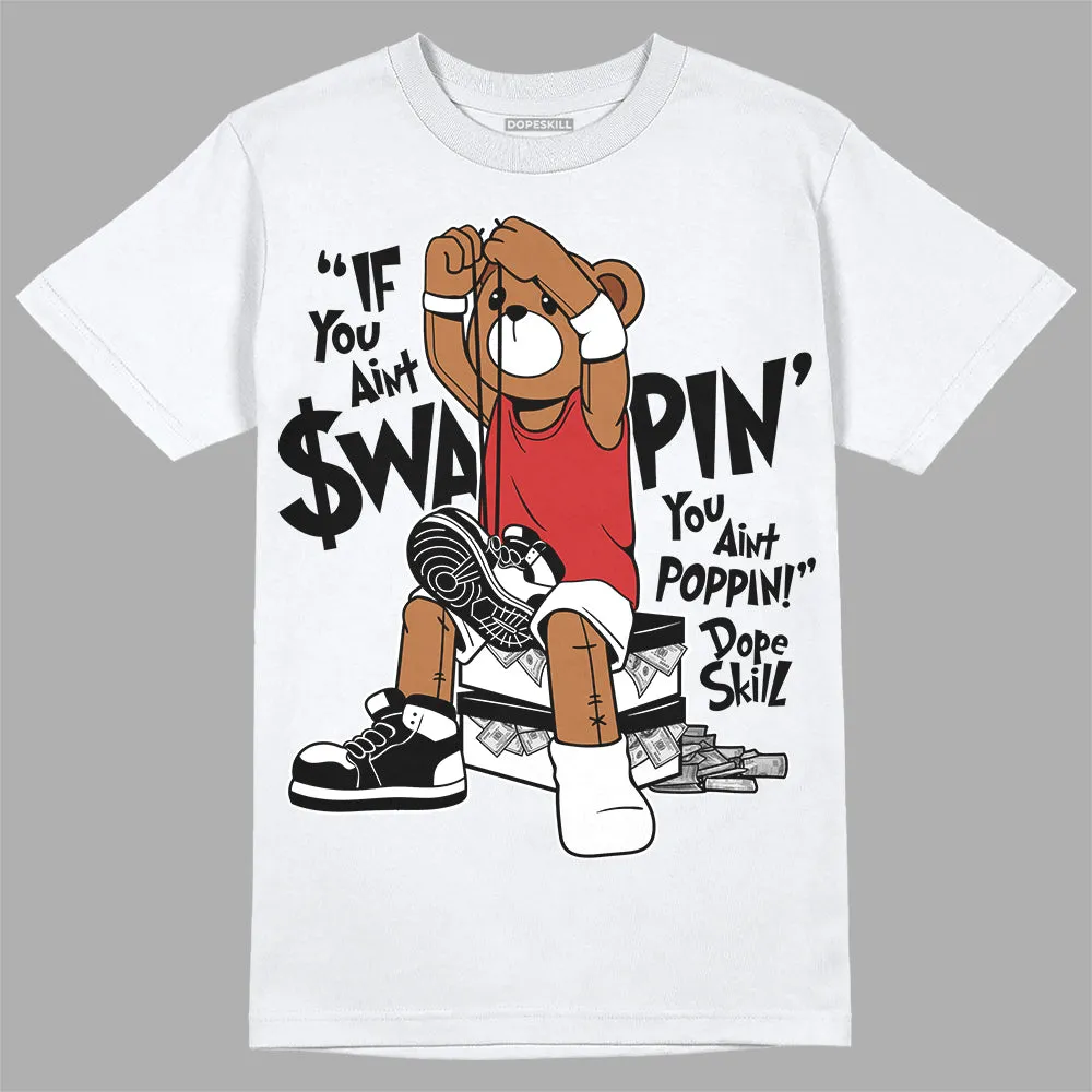 "Black/White" 1s DopeSkill T-Shirt If You Aint Graphic sold by DopeSkill product image thumbnail 2