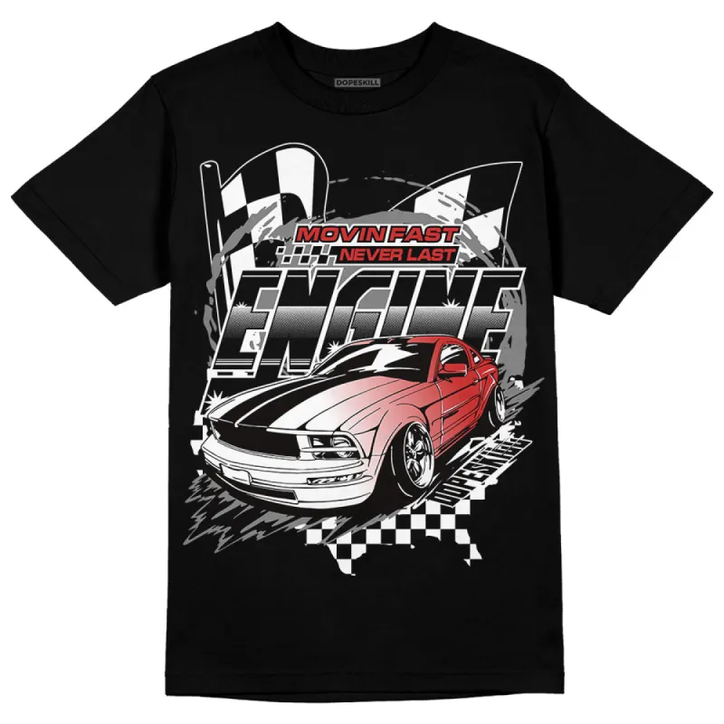 "Black/White" 1s DopeSkill T-Shirt ENGINE Tshirt Graphic sold by DopeSkill