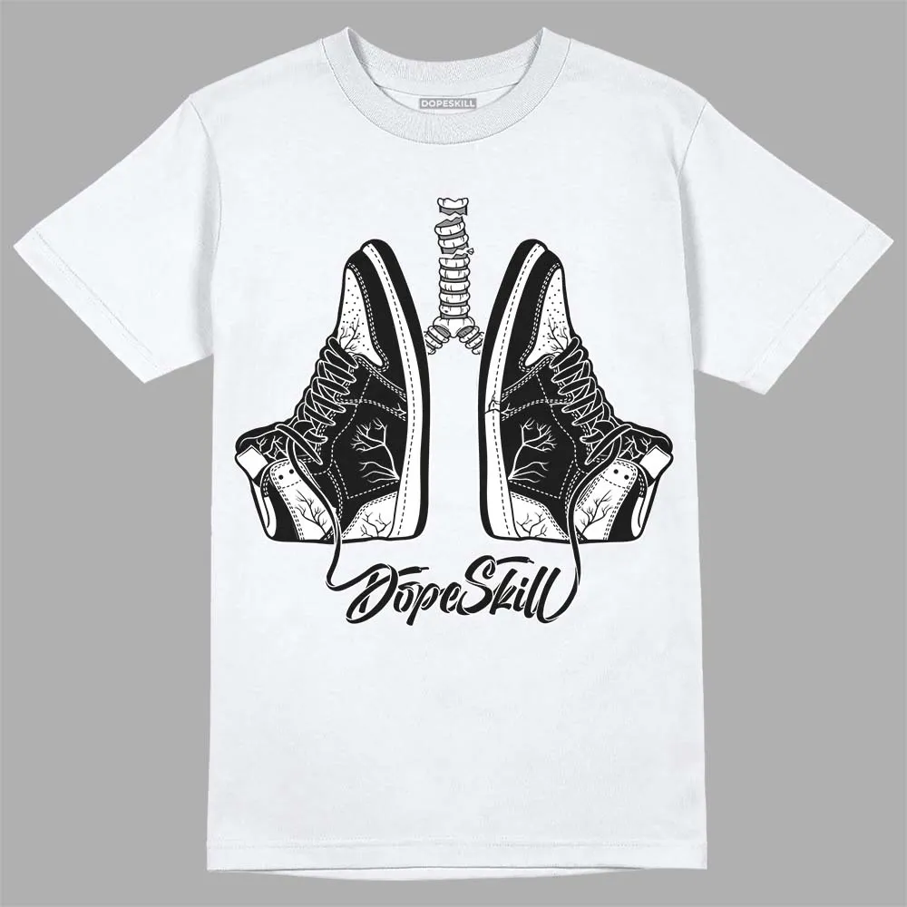 "Black/White" 1s DopeSkill T-Shirt Breathe Graphic sold by DopeSkill product image thumbnail 2