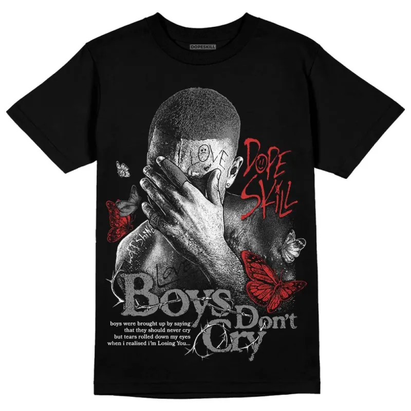 "Black/White" 1s DopeSkill T-Shirt Boys Don't Cry Graphic sold by DopeSkill