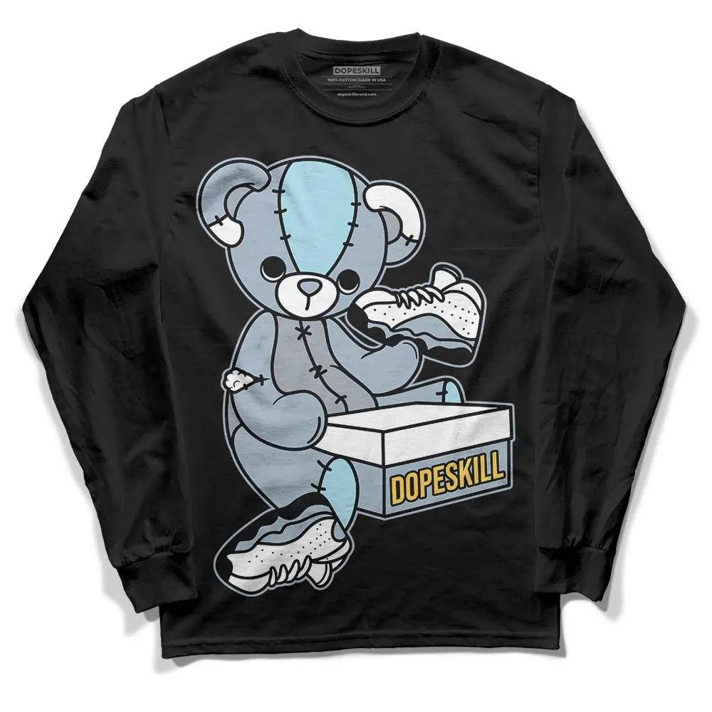 Blue Grey 13s DopeSkill Long Sleeve T-Shirt Sneakerhead BEAR Graphic sold by DopeSkill product image thumbnail 2