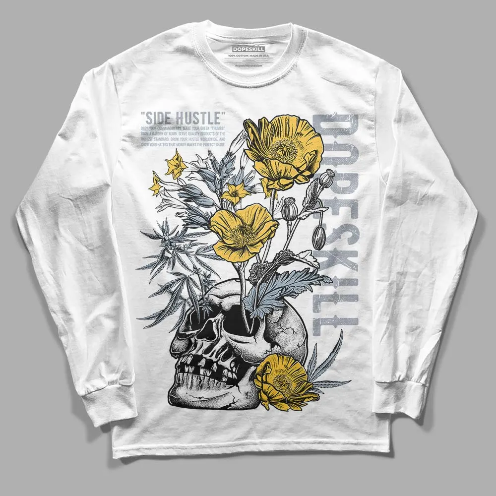 Blue Grey 13s DopeSkill Long Sleeve T-Shirt Side Hustle Graphic sold by DopeSkill