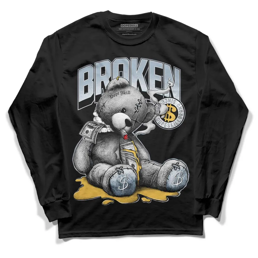 Blue Grey 13s DopeSkill Long Sleeve T-Shirt Sick Bear Graphic sold by DopeSkill product image thumbnail 2