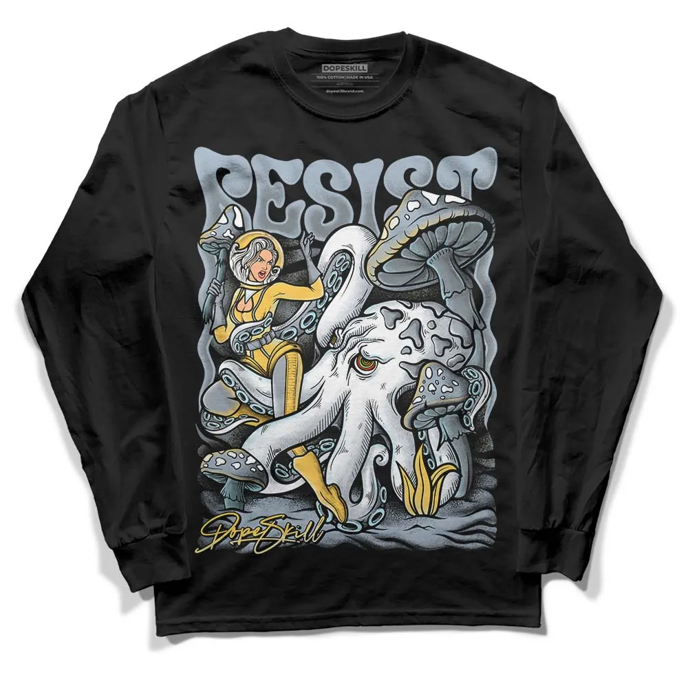 Blue Grey 13s DopeSkill Long Sleeve T-Shirt Resist Graphic sold by DopeSkill product image thumbnail 2