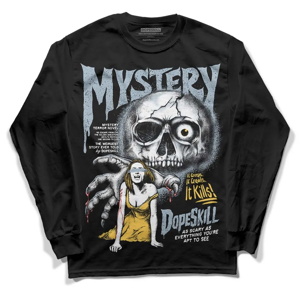 Blue Grey 13s DopeSkill Long Sleeve T-Shirt Mystery Ghostly Grasp Graphic sold by DopeSkill product image thumbnail 2