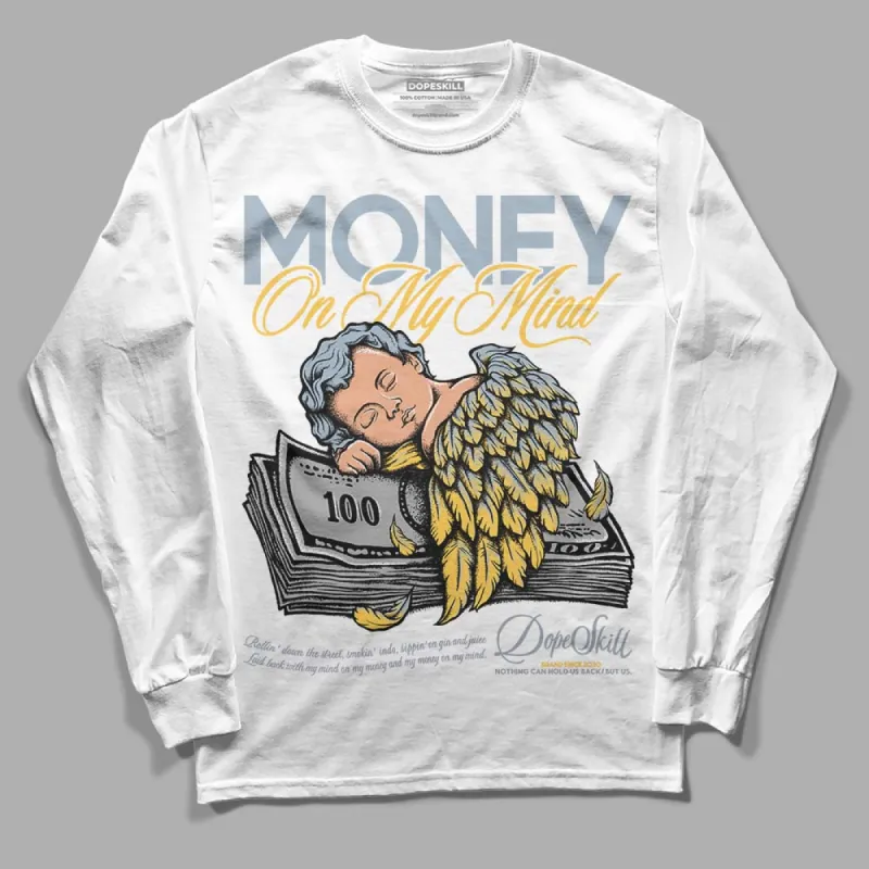 Blue Grey 13s DopeSkill Long Sleeve T-Shirt MOMM Graphic sold by DopeSkill