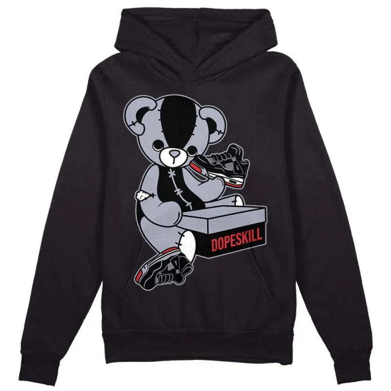 Bred Reimagined 4s DopeSkill Hoodie Sweatshirt Sneakerhead BEAR Graphic sold by DopeSkill