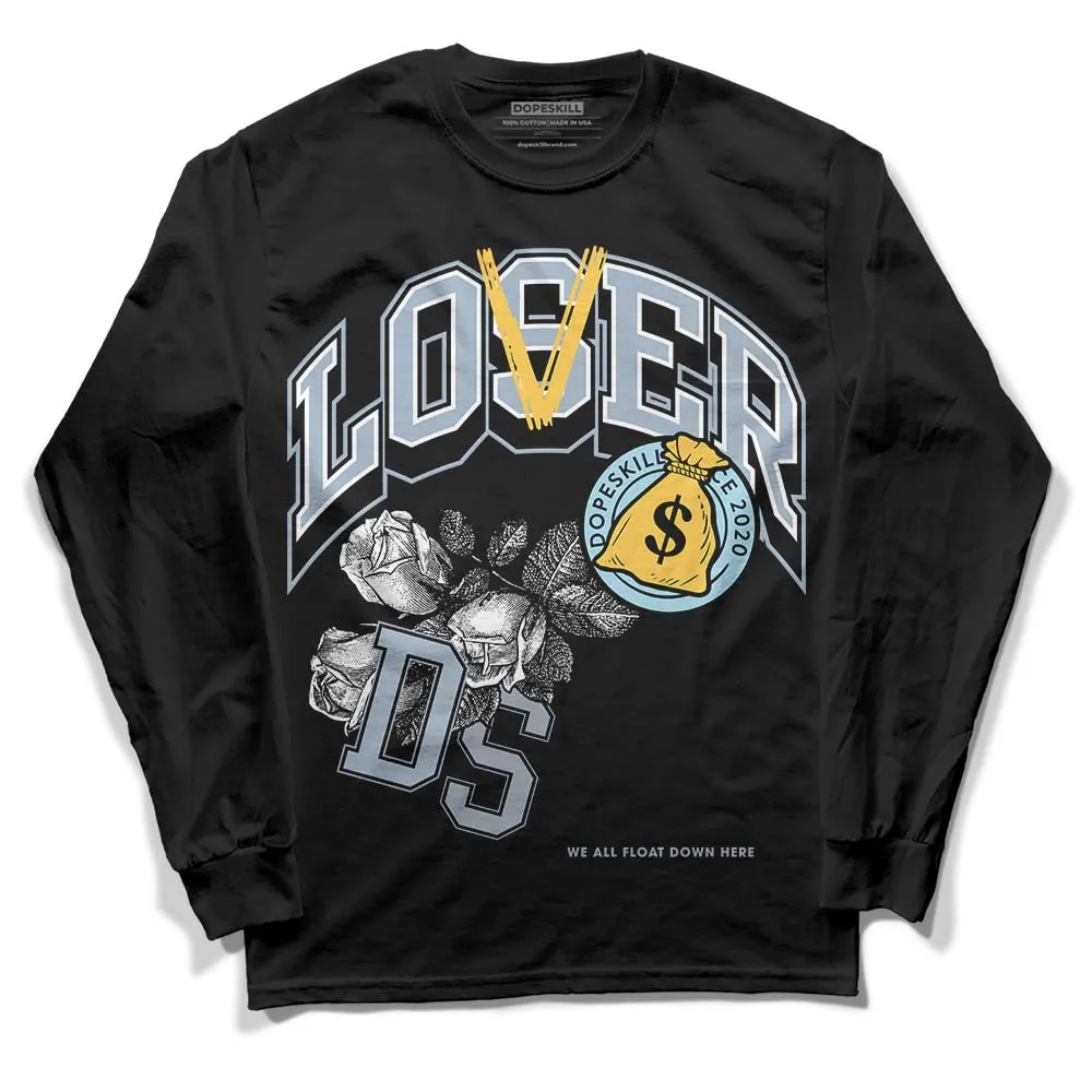 Blue Grey 13s DopeSkill Long Sleeve T-Shirt Loser Lover Graphic sold by DopeSkill product image thumbnail 2