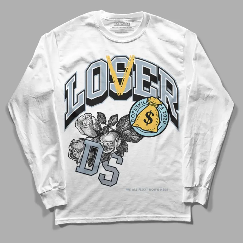 Blue Grey 13s DopeSkill Long Sleeve T-Shirt Loser Lover Graphic sold by DopeSkill