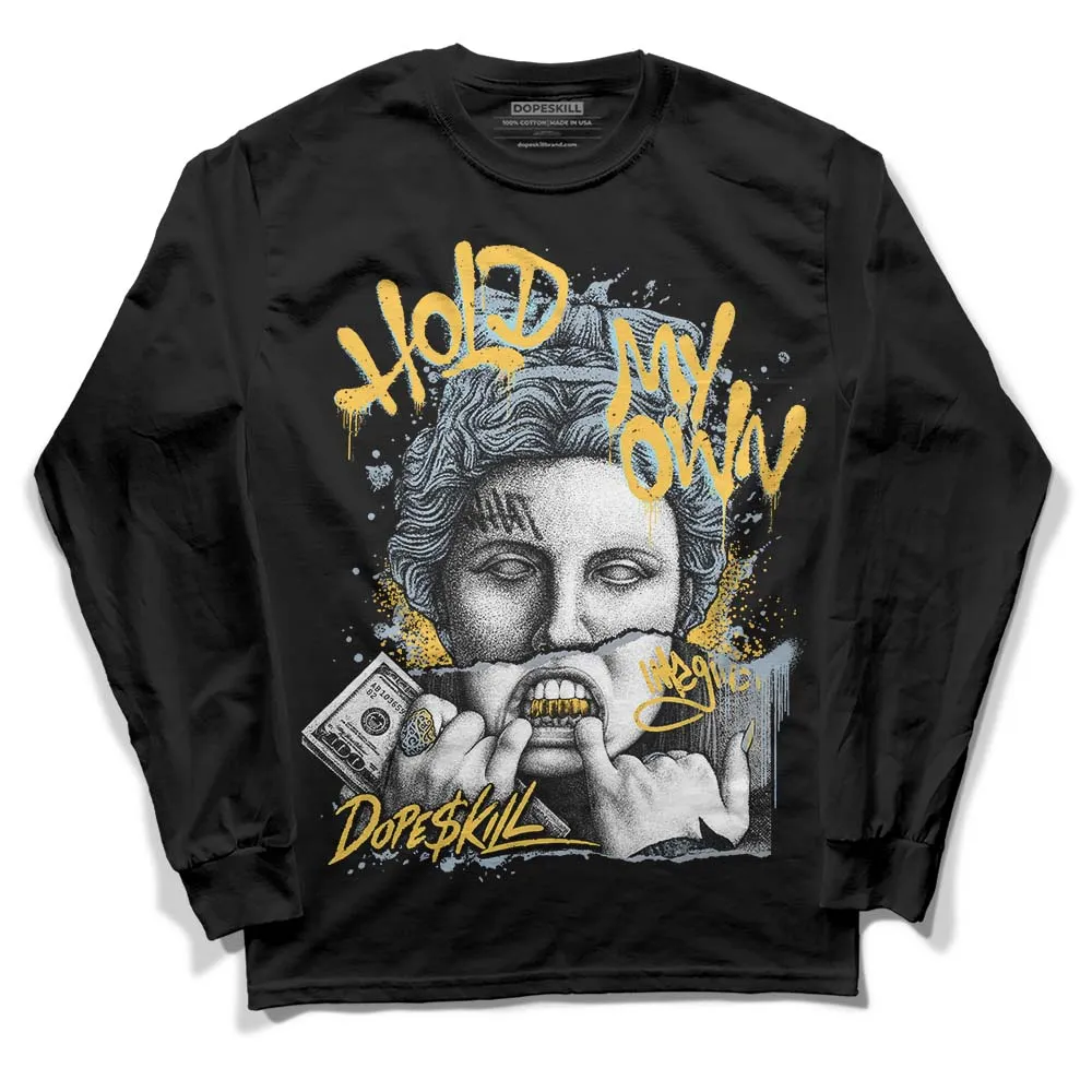 Blue Grey 13s DopeSkill Long Sleeve T-Shirt Hold My Own Graphic sold by DopeSkill product image thumbnail 2