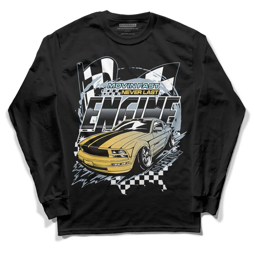 Blue Grey 13s DopeSkill Long Sleeve T-Shirt ENGINE Tshirt Graphic sold by DopeSkill product image thumbnail 2