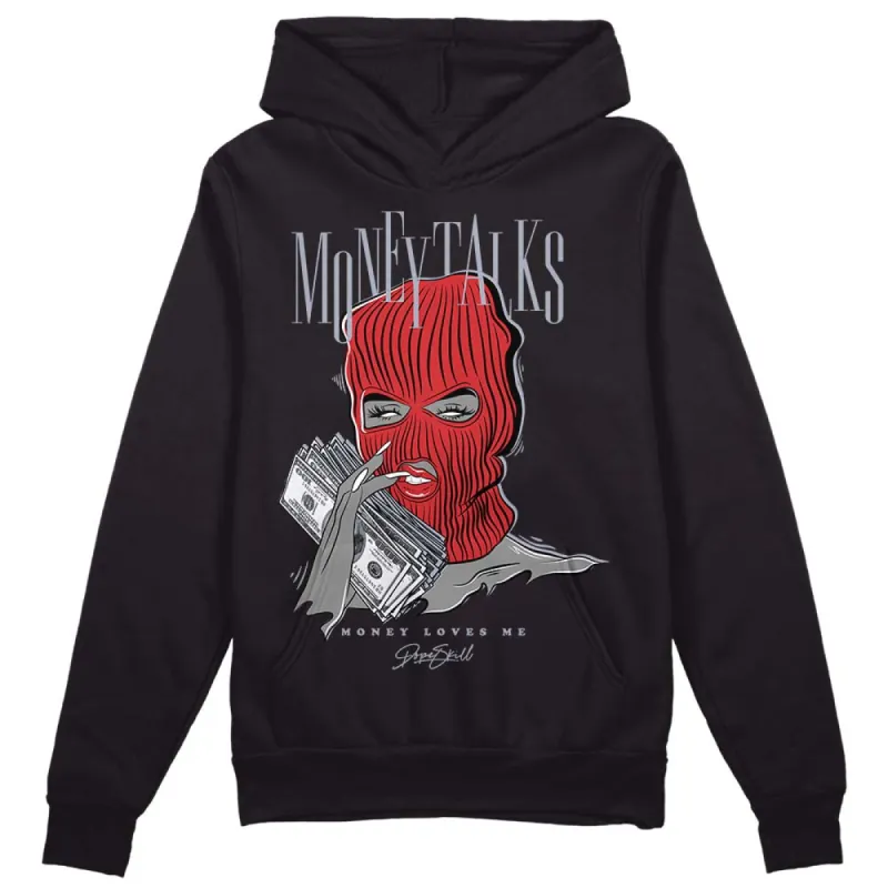 Bred Reimagined 4s DopeSkill Hoodie Sweatshirt Money Talks Graphic sold by DopeSkill