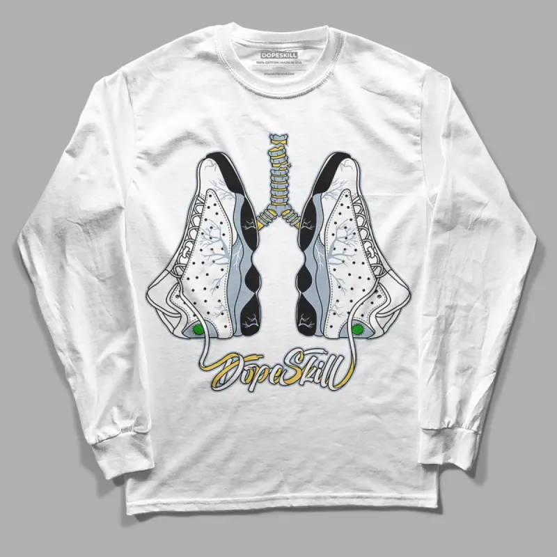 Blue Grey 13s DopeSkill Long Sleeve T-Shirt Breathe Graphic sold by DopeSkill
